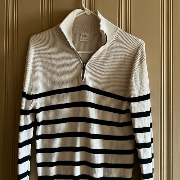 Zara 1/4 Zip Sweater - Picture 1 of 2